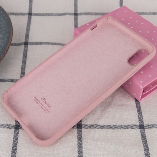 Чохол Silicone Case Full Protective (AA) для Apple iPhone XR (6.1") Рожевий / Pink Sand - зображення 2 