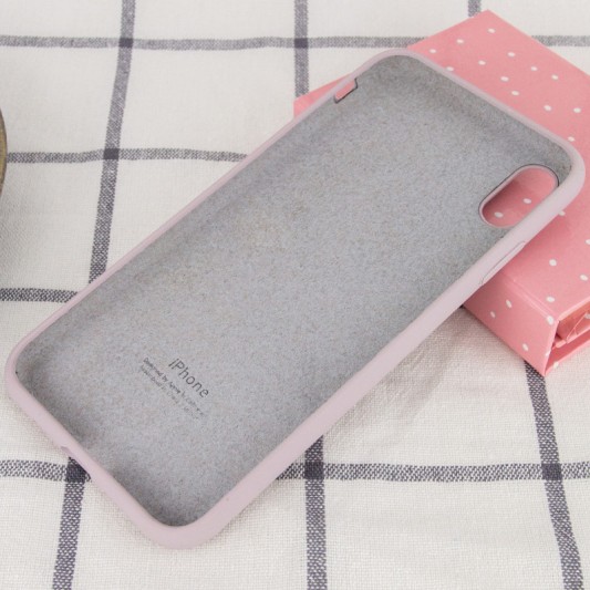 Чохол Silicone Case Full Protective (AA) для Apple iPhone XR (6.1") Сірий / Lavender - зображення 2 