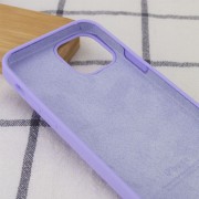 Чохол Silicone Case Full Protective (AA) для Apple iPhone 12 Pro Max (Бузковий / Dasheen)