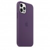Чохол Silicone Case Full Protective (AA) для Apple iPhone 12 Pro Max (Фіолетовий / Amethyst)