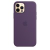 Чохол Silicone Case Full Protective (AA) для Apple iPhone 12 Pro Max (Фіолетовий / Amethyst)
