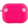 Силиконовый футляр с микрофиброй для наушников Airpods Pro
