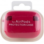 Силиконовый футляр с микрофиброй для наушников Airpods Pro