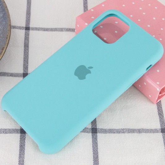Чохол Silicone Case (AA) для Apple iPhone 11 Pro (5.8") Бірюзовий / Turquoise - зображення 1 