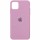 Чохол Silicone Case Full Protective (AA) для Apple iPhone 11 Pro Max (6.5") Ліловий / Lilac Pride