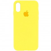 Чохол Silicone Case Full Protective (AA) для Apple iPhone XR (6.1") Жовтий / Yellow