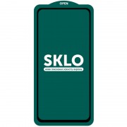 Захисне скло для Xiaomi Redmi Note 9 / Redmi 10X / Note 9T / Note 9 5G SKLO 5D (full glue) (тех.пак) (Чорний)
