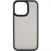 TPU+PC чохол Metal Buttons для Apple iPhone 13 Pro (6.1") Чорний