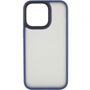 TPU+PC чохол Metal Buttons для Apple iPhone 13 Pro Max (6.7") Синій