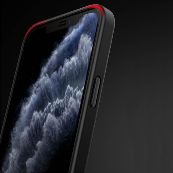 TPU+PC чехол Metal Buttons для Apple iPhone 13, Черный