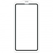 Защитное стекло SKLO 5D (тех.пак) для Apple iPhone 13 mini (5.4") Черный / Белая подложка