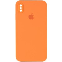 Чехол Silicone Case Square Full Camera Protective (AA) для Apple iPhone XS (5.8