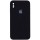 Чохол Silicone Case Square Full Camera Protective (AA) для Apple iPhone X / XS (5.8") Чорний / Black