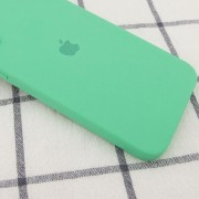 Чохол Silicone Case Square Full Camera Protective (AA) Apple iPhone 11 Pro (5.8"") (Зелений / Spearmint)