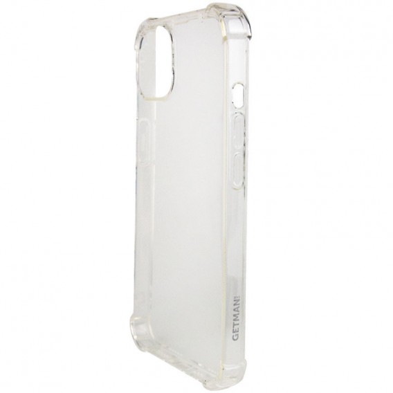 TPU чехол GETMAN Ease logo усиленные углы для Apple iPhone 13 (6.1"")