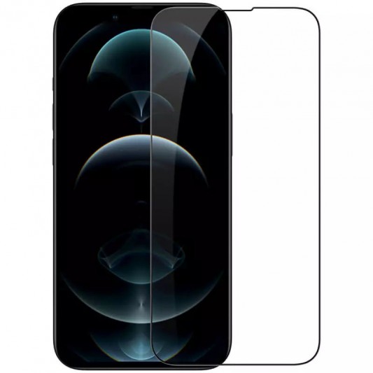 Защитное стекло Nillkin (CP+PRO) для Apple iPhone 13 / 13 Pro / 14 / 16e (6.1") Черный - изображение 1