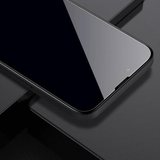 Защитное стекло Nillkin (CP+PRO) для Apple iPhone 13 / 13 Pro / 14 / 16e (6.1") Черный - изображение 6