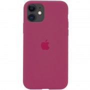 Чехол Silicone Case Full Protective (AA) для Apple iPhone 11 (6.1") Красный / Rose Red