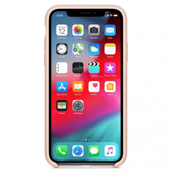 Чехол Silicone Case without Logo (AA) для Apple iPhone XS Max (6.5"")