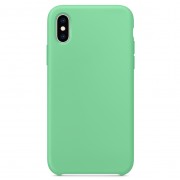 Чохол Silicone Case without Logo (AA) для Apple iPhone XS Max (6.5") Зелений / Spearmint
