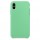 Чехол Silicone Case without Logo (AA) для Apple iPhone XS Max (6.5") Зеленый / Spearmint