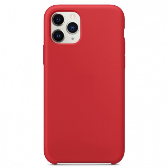 Чохол для iPhone 11 Pro (5.8") Silicone Case without Logo (AA) (Червоний / Red)