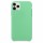 Чехол Silicone Case without Logo (AA) для Apple iPhone 11 Pro (5.8") Зеленый / Spearmint