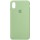 Чохол Silicone Case Full Protective (AA) для Apple iPhone XR (6.1") Зелений / Pistachio