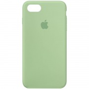 Чохол Silicone Case Full Protective (AA) для Apple iPhone SE (2020) Зелений / Pistachio