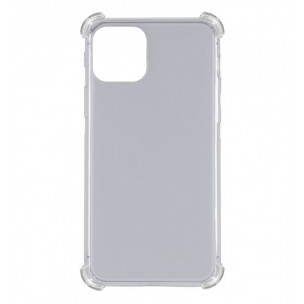 TPU чехол для iPhone 12 Pro Max GETMAN Ease logo усиленные углы (Серый (прозрачный))
