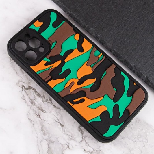 Чехол TPU+PC Army Collection для Apple iPhone 12 Pro (6.1") Коричневый - изображение 2