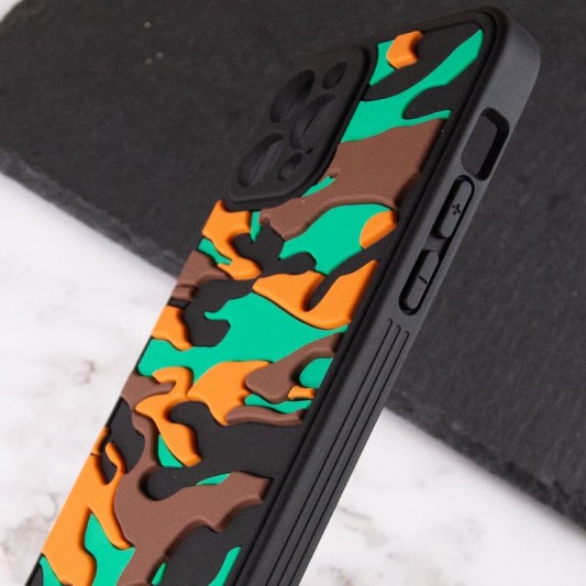 Чехол TPU+PC Army Collection для Apple iPhone 12 Pro (6.1") Коричневый - изображение 3