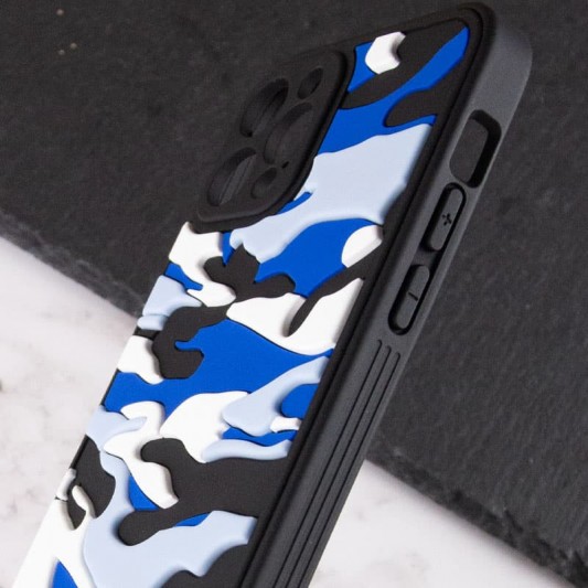 Чехол TPU+PC Army Collection для Apple iPhone 12 Pro (6.1") Синий - изображение 3