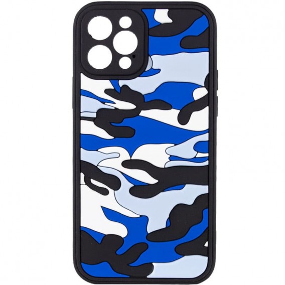 Чохол TPU+PC Army Collection для iPhone 12 Pro (Синій)