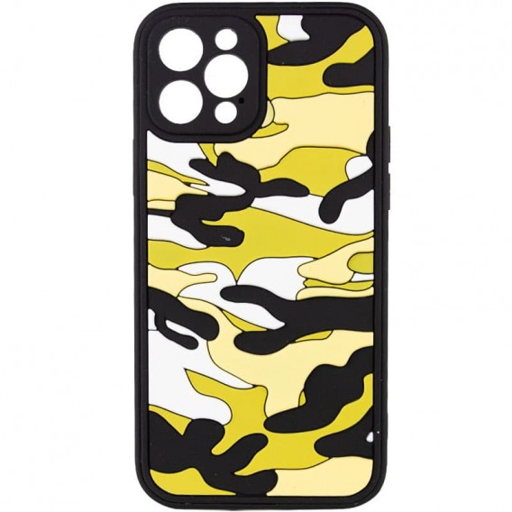Чохол для iPhone 12 Pro Max TPU+PC Army Collection (Жовтий)