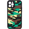 Чохол для iPhone 12 Pro Max TPU+PC Army Collection (Зелений)
