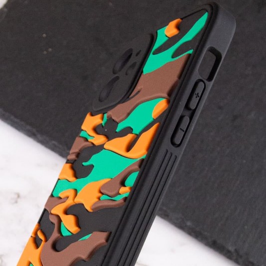 Чохол TPU+PC Army Collection для Apple iPhone 11 Pro (5.8") Коричневий - зображення 2 