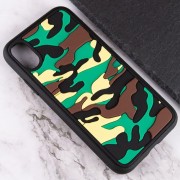 Чохол для iPhone XS Max - TPU+PC Army Collection (Зелений)