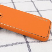 Шкіряний чохол Xshield для Apple iPhone 12 (6.1"") (Помаранчевий / Apricot)