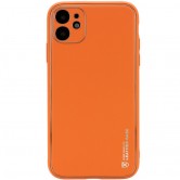 Кожаный чехол Xshield для Apple iPhone 12 (6.1 дюйма) Оранжевый / Apricot Кожаный чехол Xshield для Apple iPhone 12 (6.1 дюйма) Оранжевый / Apricot