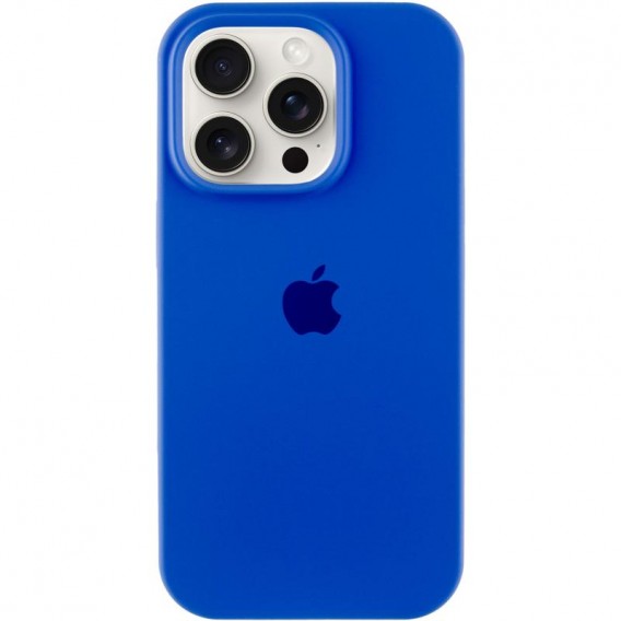 Чохол для iPhone 13 Pro Silicone Case Full Protective (AA) (Синій / Capri Blue)