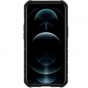 TPU+PC чехол для iPhone 13 Pro Nillkin CamShield Armor no logo (шторка на камеру) (Синий)