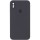 Чохол Silicone Case Square Full Camera Protective (AA) для Apple iPhone X / XS (5.8") Сірий / Dark Gray