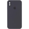 Чехол Silicone Case Square Full Camera Protective (AA) для Apple iPhone XS (5.8"")