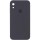 Чохол Silicone Case Square Full Camera Protective (AA) для Apple iPhone XR (6.1") Сірий / Dark Gray