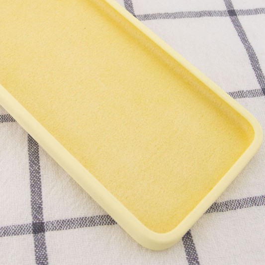 Чохол Silicone Case Square Full Camera Protective (AA) для Apple iPhone 11 Pro (5.8") Жовтий / Mellow Yellow - зображення 3 