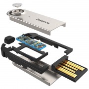 Bluetooth ресивер Baseus BA01 USB Wireless adapter cable (CABA01) (Чорний)