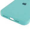 Чехол для iPhone 13 Pro Max Silicone Case Full Protective (Marine Green)