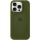 Чохол Silicone Case Full Protective (AA) для Apple iPhone 13 Pro Max (6.7") Зелений / Dark Olive