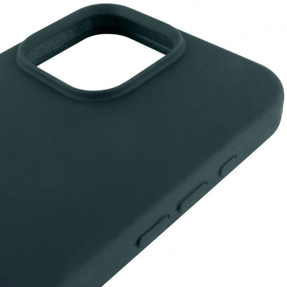 Чохол для iPhone 13 Pro Max Silicone Case Full Protective (AA) (Зелений / Forest green)
